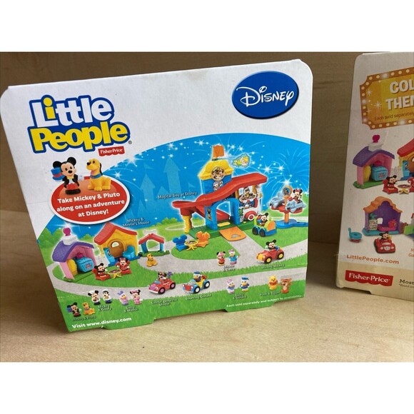 Fisher Price Little People Magic of Disney Mickey Pluto Minnie Daisy Bundle New - Picture 15 of 16